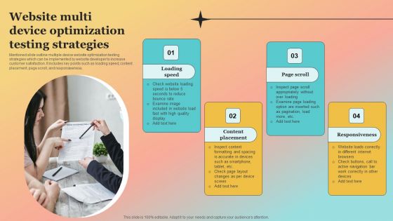 New Website Launch Strategy Website Multi Device Optimization Testing Strategies Professional PDF New Website Launch Strategy Website Multi Device Optimization Testing Strategies Professional PDF
