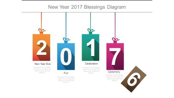 New Year 2017 Blessings Diagram