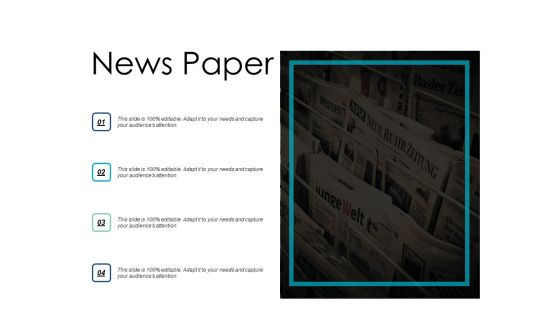 News Paper Planning Strategy Ppt PowerPoint Presentation Infographics Layouts