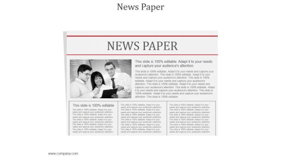 News Paper Ppt PowerPoint Presentation Design Templates