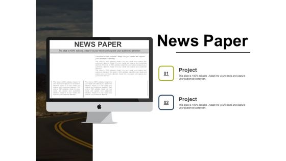 News Paper Ppt PowerPoint Presentation Inspiration Clipart