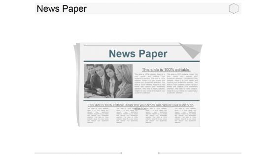 News Paper Ppt PowerPoint Presentation Inspiration Icons