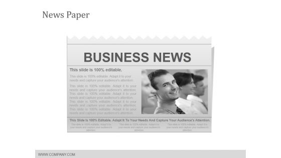 News Paper Ppt PowerPoint Presentation Layouts Slides