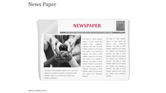 News Paper Ppt Powerpoint Presentation Model Smartart