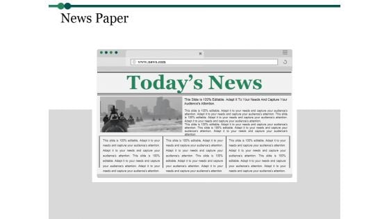 News Paper Ppt PowerPoint Presentation Pictures Gallery