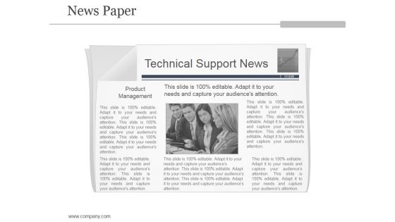 News Paper Ppt PowerPoint Presentation Tips