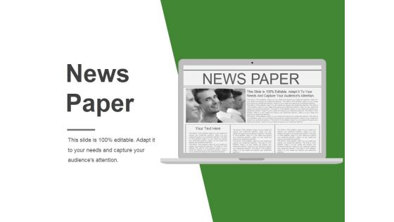 News Paper Ppt PowerPoint Presentation Visuals