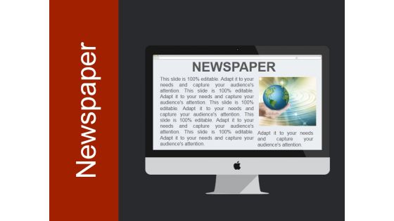 Newspaper Ppt PowerPoint Presentation Background Designs