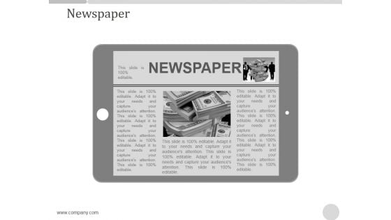 Newspaper Ppt PowerPoint Presentation Example 2015