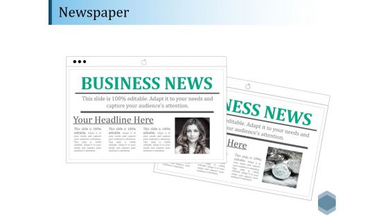 Newspaper Ppt PowerPoint Presentation File Example