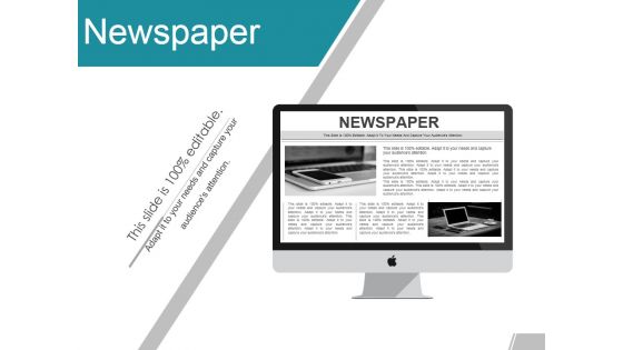 Newspaper Ppt PowerPoint Presentation Gallery Graphics Tutorials
