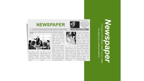 Newspaper Ppt PowerPoint Presentation Gallery Inspiration