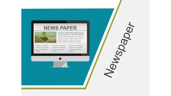 Newspaper Ppt PowerPoint Presentation Gallery