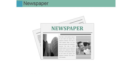 Newspaper Ppt PowerPoint Presentation Gallery Slide