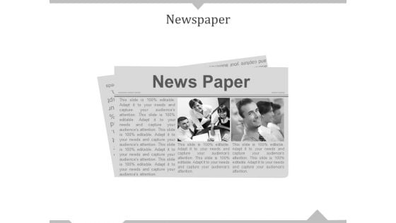 Newspaper Ppt PowerPoint Presentation Icon Designs