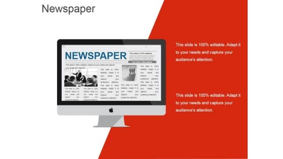 Newspaper Ppt PowerPoint Presentation Ideas Demonstration