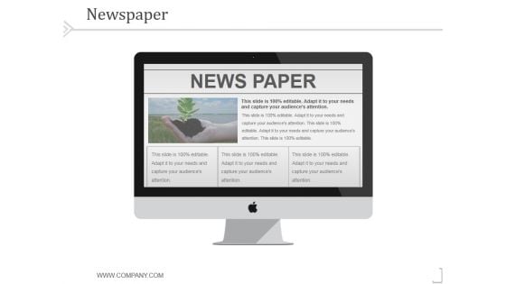 Newspaper Ppt PowerPoint Presentation Ideas