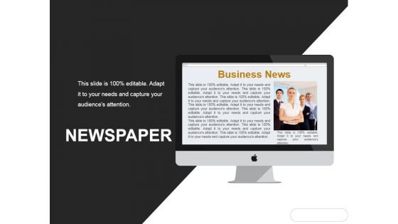 Newspaper Ppt PowerPoint Presentation Infographic Template Portfolio