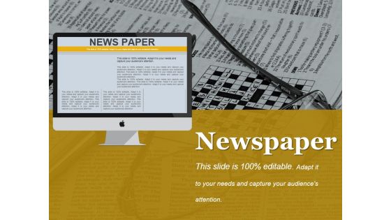 Newspaper Ppt PowerPoint Presentation Layouts Rules