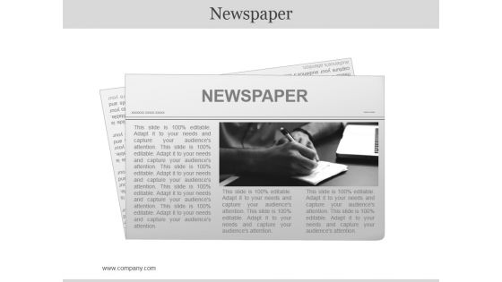 Newspaper Ppt PowerPoint Presentation Layouts Smartart