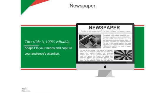 Newspaper Ppt PowerPoint Presentation Model Inspiration