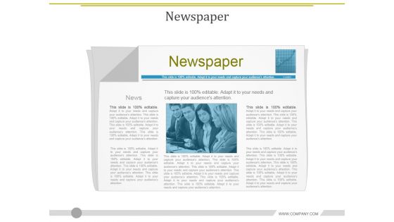 Newspaper Ppt PowerPoint Presentation Pictures File Formats