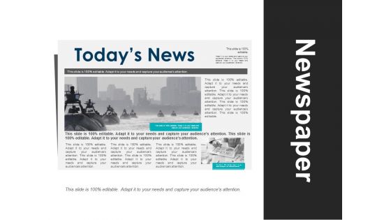 Newspaper Ppt PowerPoint Presentation Portfolio Design Inspiration