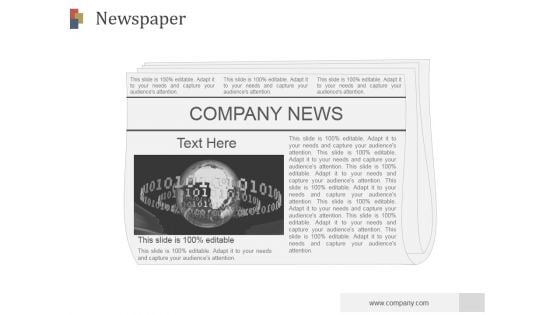 Newspaper Ppt PowerPoint Presentation Professional