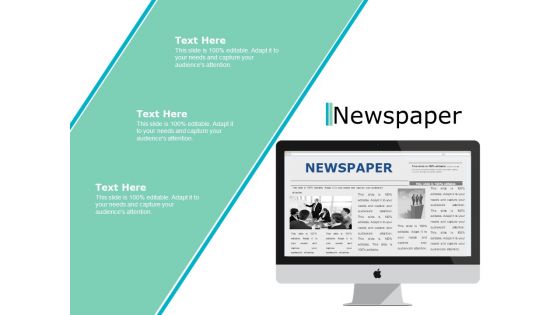 Newspaper Ppt PowerPoint Presentation Show Format Ideas