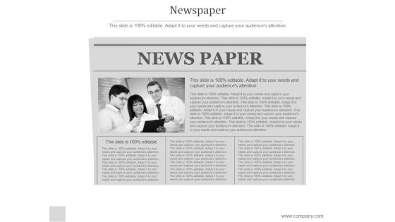 Newspaper Ppt PowerPoint Presentation Slide Newspaper Ppt PowerPoint Presentation Slide