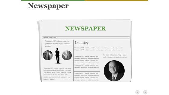 Newspaper Ppt PowerPoint Presentation Styles Show