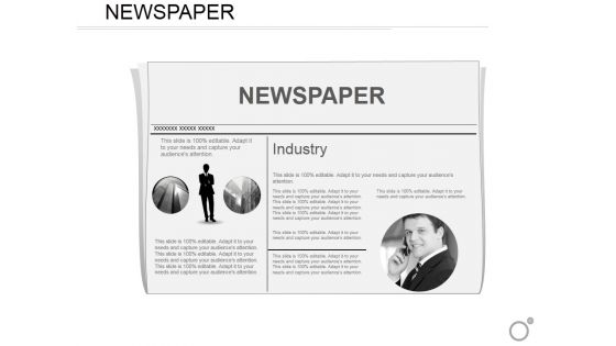 Newspaper Ppt PowerPoint Presentation Summary Pictures