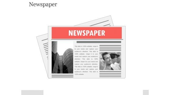 Newspaper Template 1 Ppt PowerPoint Presentation Visuals