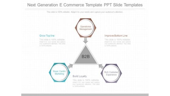 Next Generation E Commerce Template Ppt Slide Templates