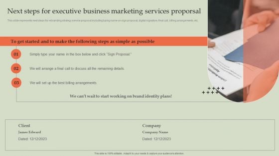 Next Steps For Executive Business Marketing Services Proporsal Rules PDF Next Steps For Executive Business Marketing Services Proporsal Rules PDF