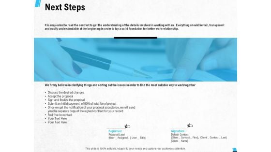 Next Steps Ppt PowerPoint Presentation Icon Inspiration