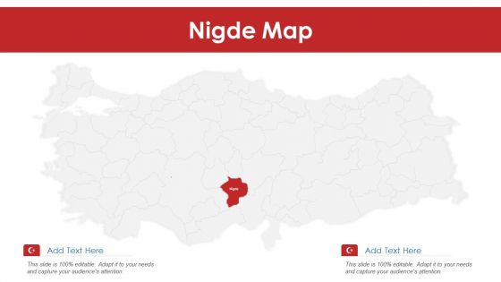 Nigde Map PowerPoint Presentation PPT Template PDF