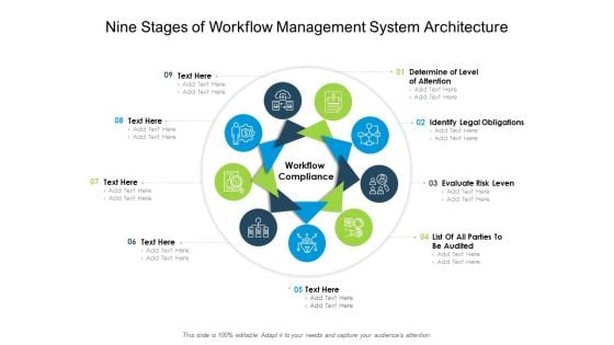 Nine Stages Of Workflow Management System Architecture Ppt PowerPoint Presentation Model Files PDF Nine Stages Of Workflow Management System Architecture Ppt PowerPoint Presentation Model Files PDF
