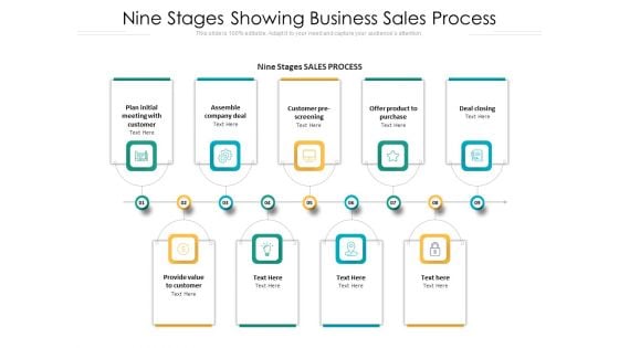 Nine Stages Showing Business Sales Process Ppt PowerPoint Presentation Gallery Skills PDF Nine Stages Showing Business Sales Process Ppt PowerPoint Presentation Gallery Skills PDF