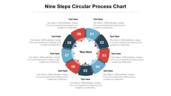 Nine Steps Circular Process Chart Ppt PowerPoint Presentation Layouts Picture PDF