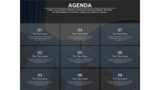 Nine Steps For Building Hr Agenda Powerpoint Slides