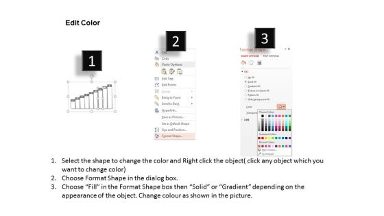 Nine Steps With Business Icons Powerpoint Templates