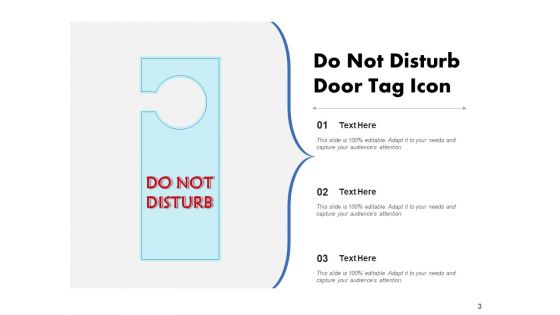 No Disturbance Wooden Door Door Handle Ppt PowerPoint Presentation Complete Deck