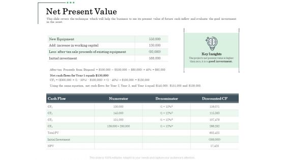 Non Current Assets Reassessment Net Present Value Microsoft PDF