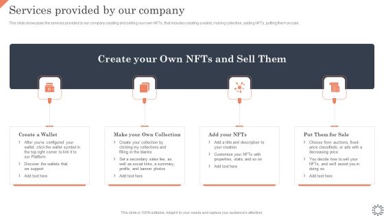 Non Fungible Token Methodology IT Services Provided By Our Company Professional PDF Non Fungible Token Methodology IT Services Provided By Our Company Professional PDF