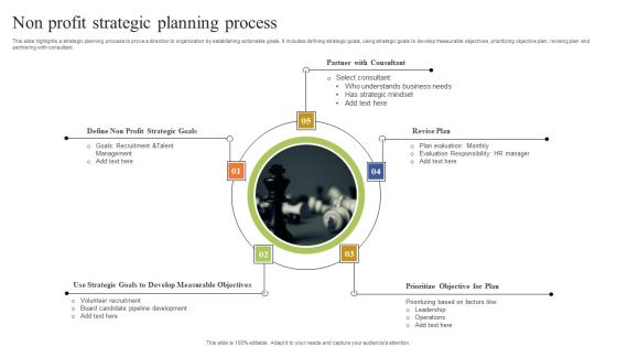 Non Profit Strategic Planning Process Brochure PDF