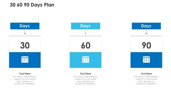 Non Rural Water Resource Administration 30 60 90 Days Plan Graphics PDF