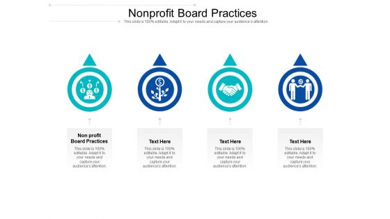 Nonprofit Board Practices Ppt PowerPoint Presentation Layouts Graphic Tips Cpb Pdf