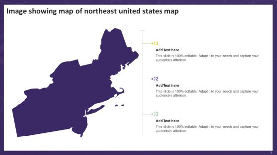 Northeast United States Map Ppt PowerPoint Presentation Complete Deck With Slides