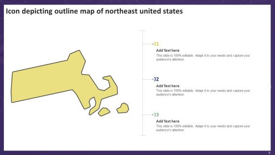 Northeast United States Map Ppt PowerPoint Presentation Complete Deck With Slides